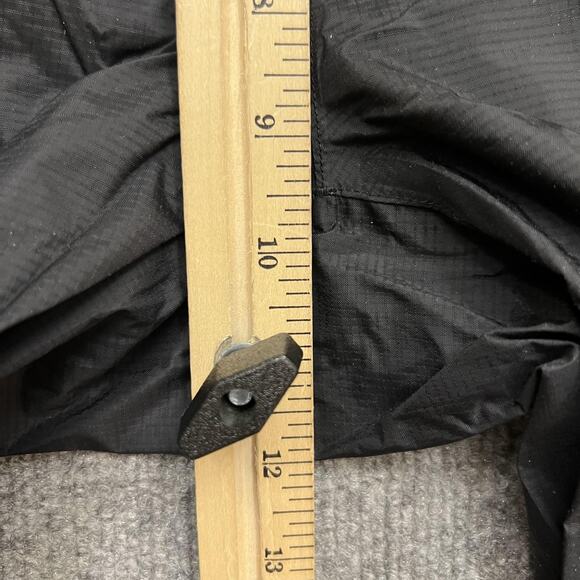 REI Co-op Pants Mens Medium Short Black Rain Nylon Ripstop Water Resistant Shell - Picture 12 of 14